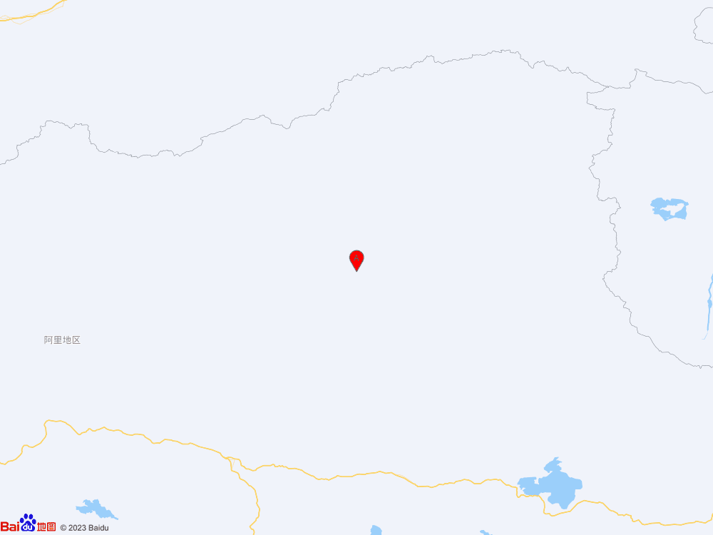 西藏那曲市尼玛县发生3.6级地震