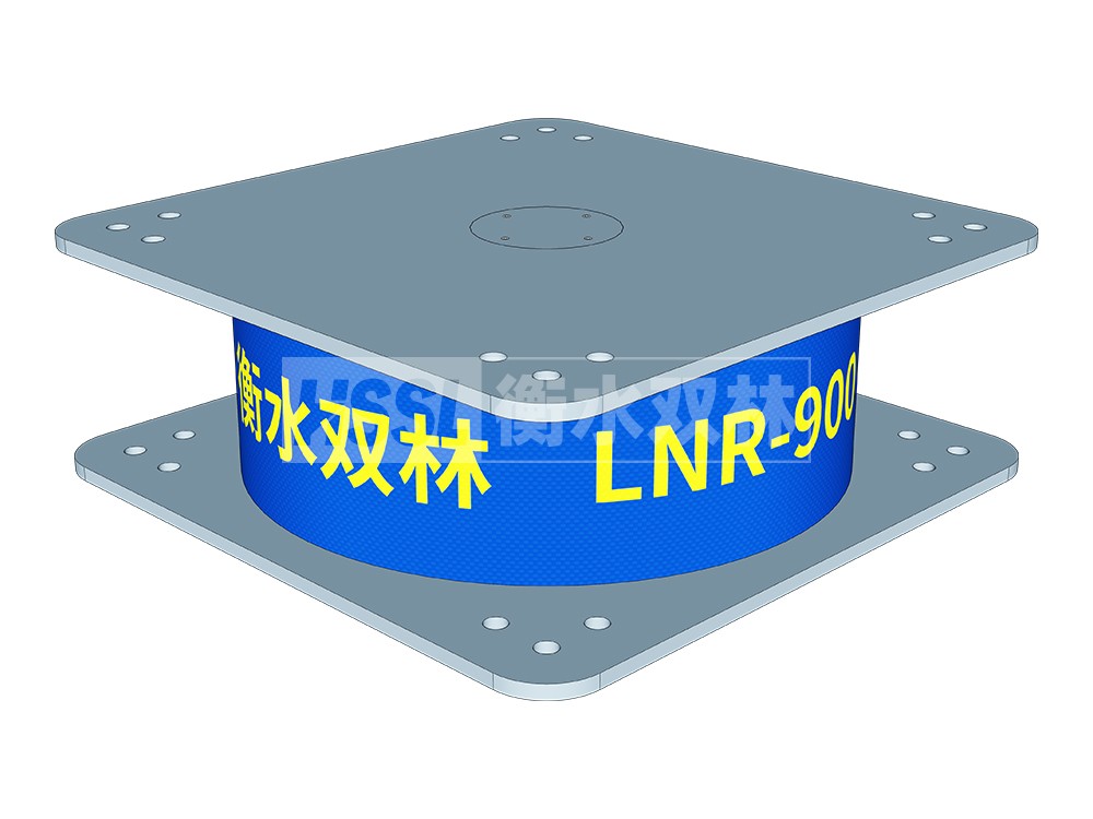 建筑房屋隔震支座厂家 LRB700-2橡胶隔震支座生产厂家 水平力分散力型橡胶隔震支座LNR